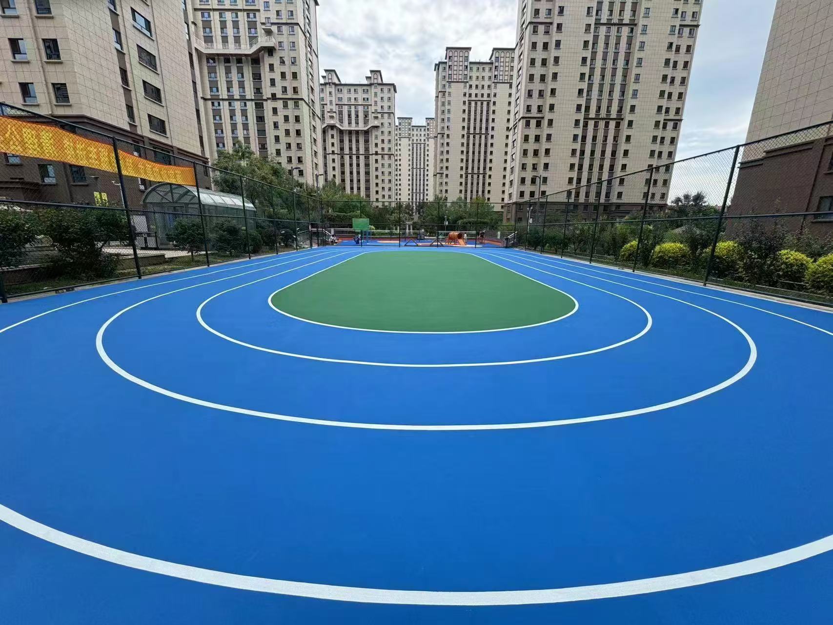 通化市学校塑胶跑道塑胶地面 - 价格